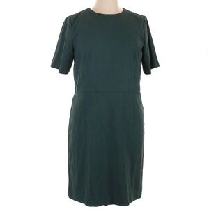 Ann Taylor Deep Green-Grey dress